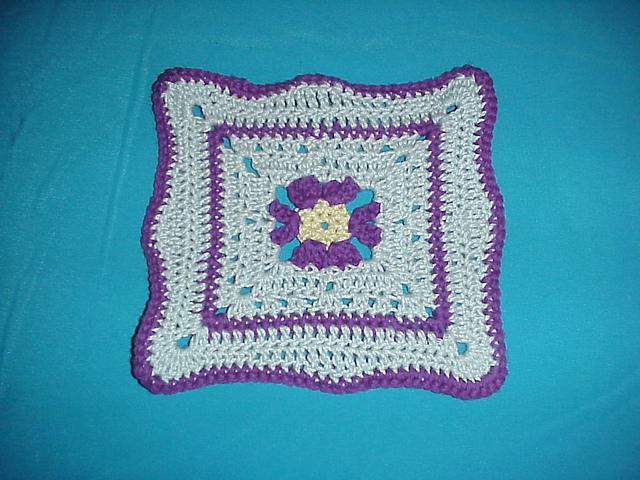 Flower Dishcloth