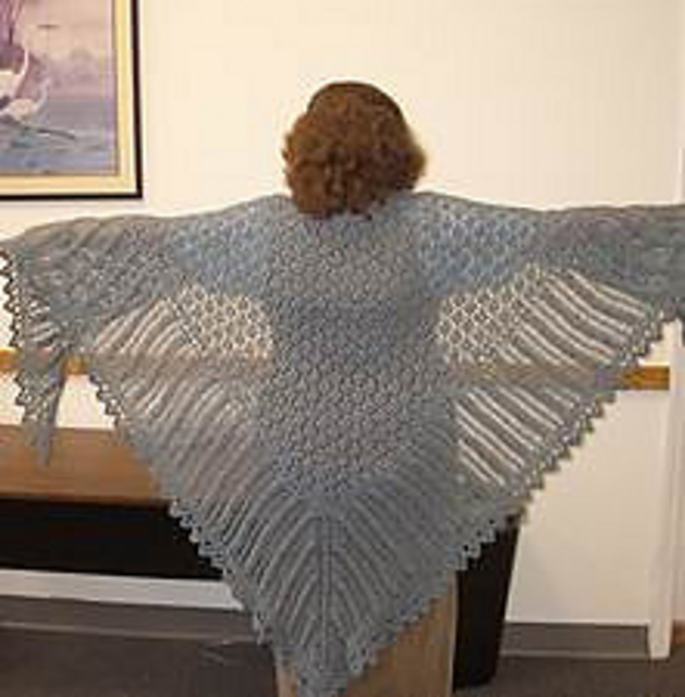 Highland Triangle Shawl