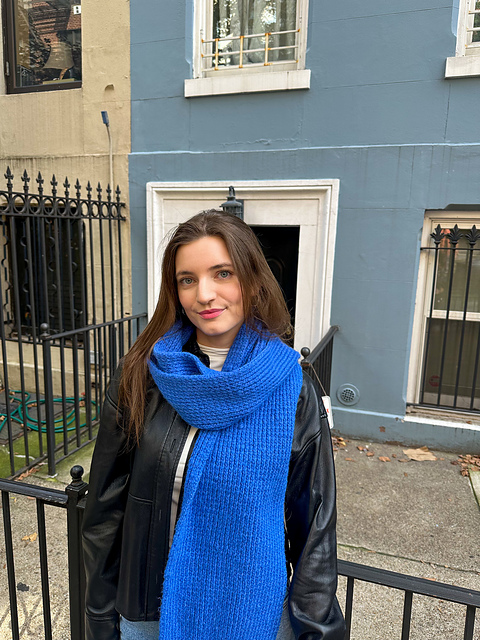 Ribbed Winter Scarf