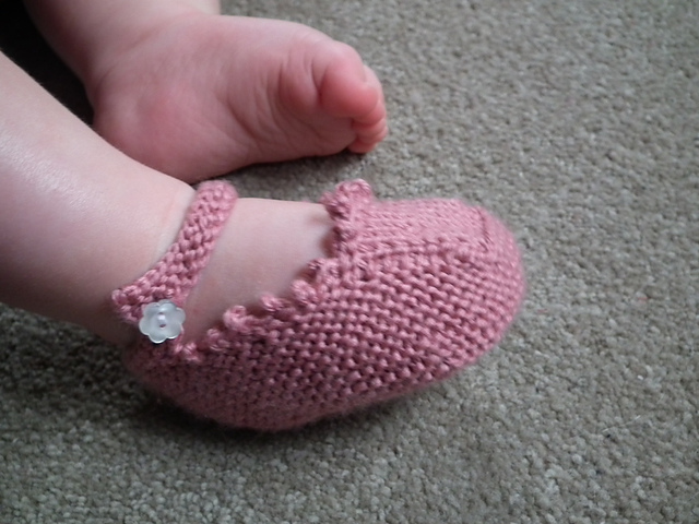 Picot Booties