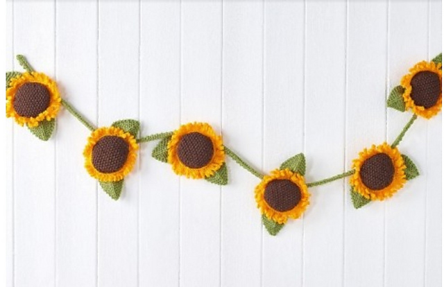 sunflower bunting