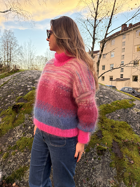 winter sorbet sweater