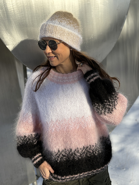 sorbet sunrise sweater raglan
