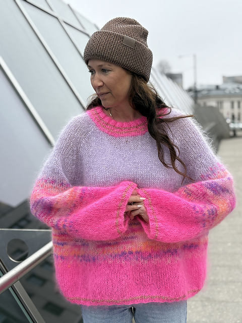 spring sorbet sweater