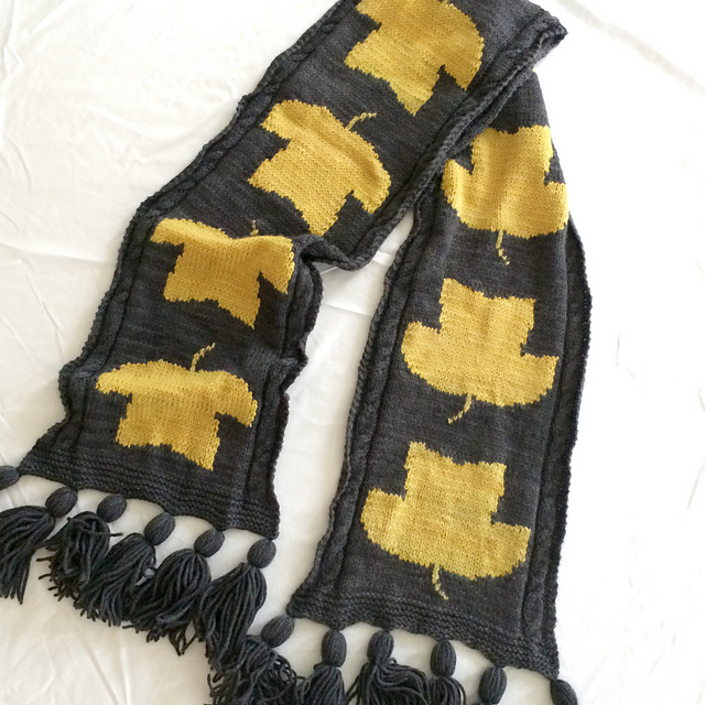 Tulip Poplar Scarf