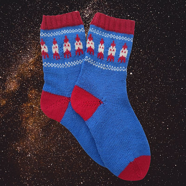 Blast Off Socks