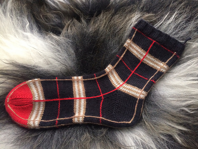Skotskrutig Socka