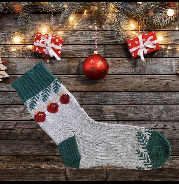 Festive Bauble Socks