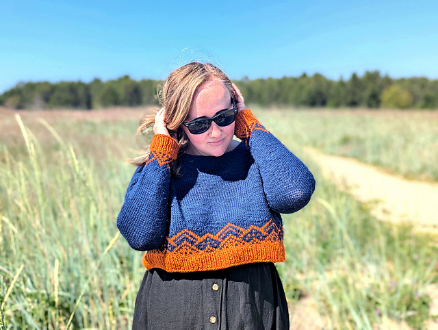 Ravelry: Nightfire Sweater pattern by Lina Henriksson