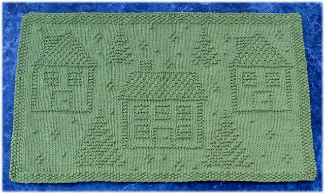 Wintery Neighbourhood Placemat