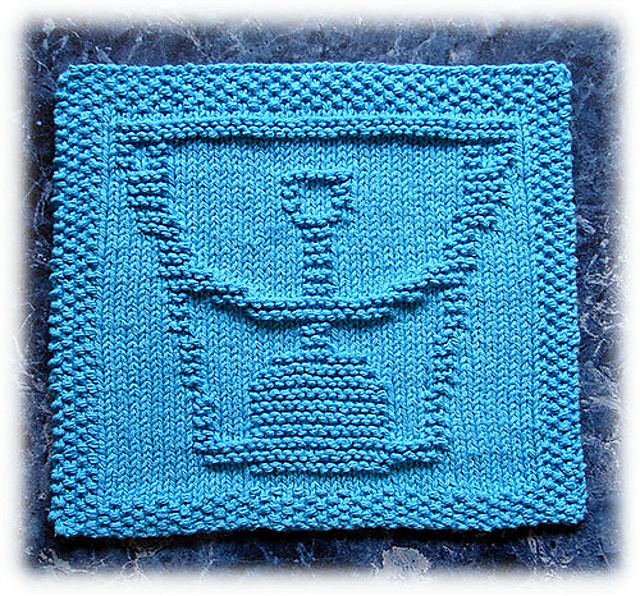 Shovel & Pail Dishcloth