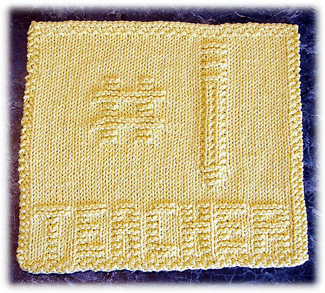 #1 Teacher Dishcloth