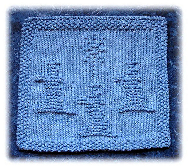 Three Kings Dishcloth