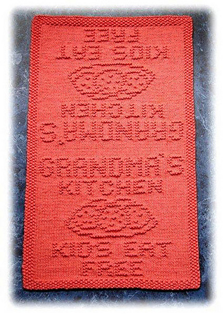 Grandma's Kitchen Oven Hanger