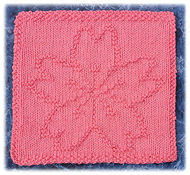 Japanese Cherry Blossom Dishcloth