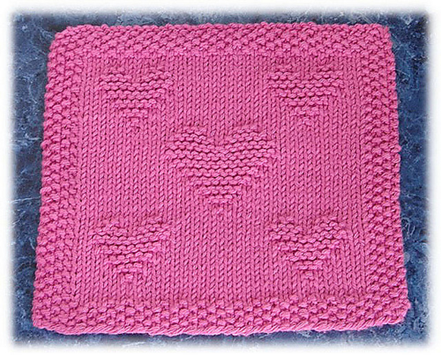 Valentine Dishcloth