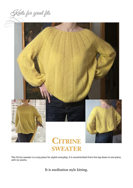 Citrine sweater