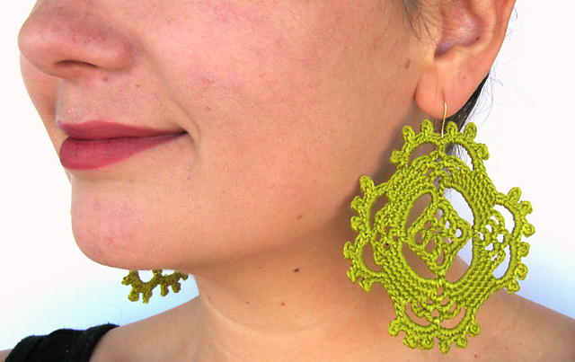 Happy Earrings - Lace Jewelry