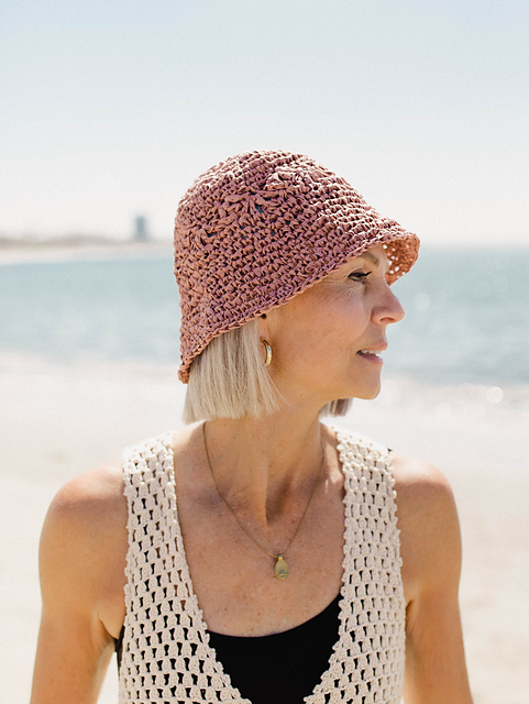 Raffia Bucket Hat