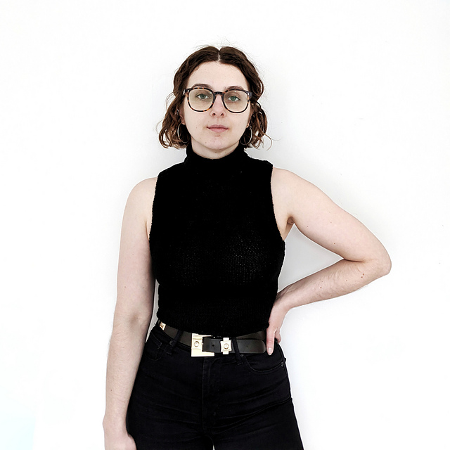 Roll Neck Vest