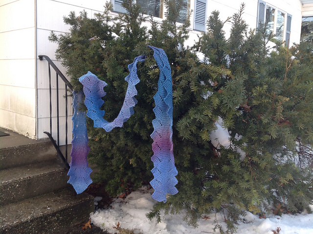 Stegosaurus scarf