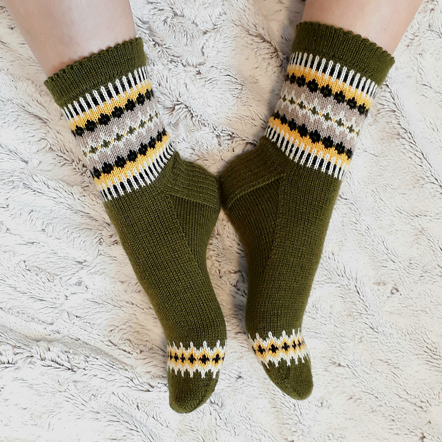 By the Fireplace Socks