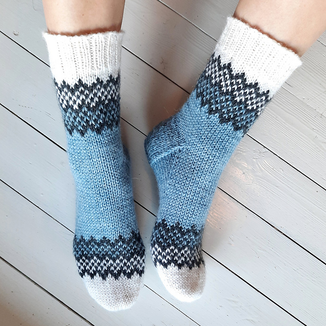 Nordic Glacier Socks
