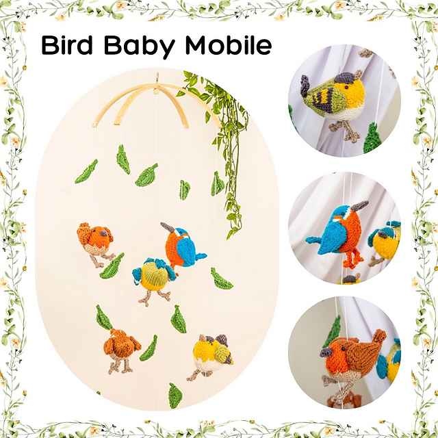 Bird Baby Mobile