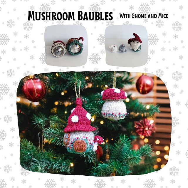 Mushroom Baubles