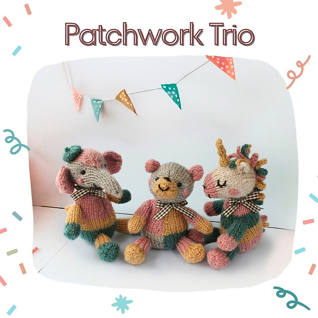 Patchwork Trio