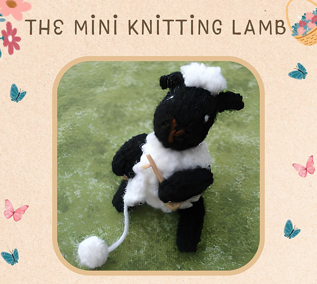 Ravelry: The Mini Knitting Lamb pattern by Sachiyo Ishii