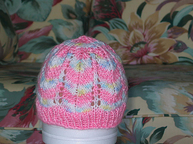 Striped Ripple Hat For Babies