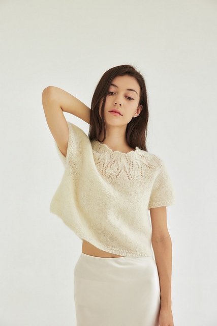 Ravelry: Laurier Summer Top pattern by Soumine KIM