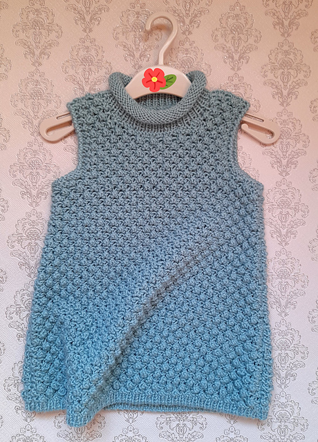 Blackberry stitch dress