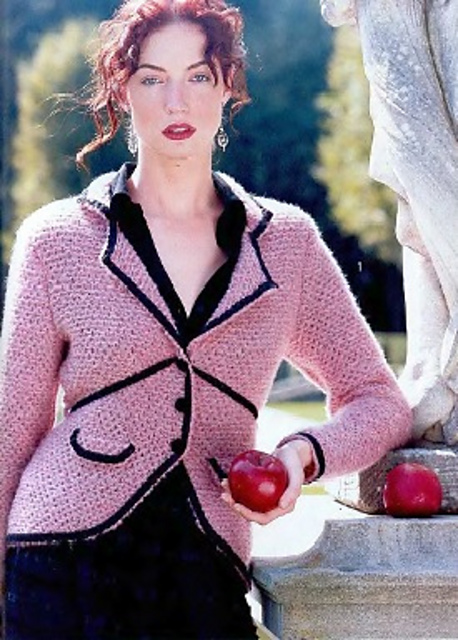#01 Lace Trim Jacket