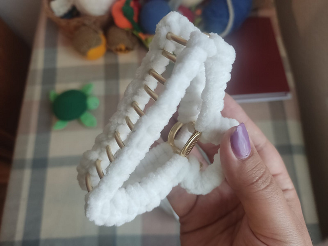 Hair Plush Clip Claw