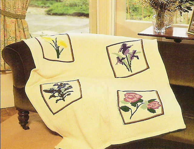 Flower Garden Afghan
