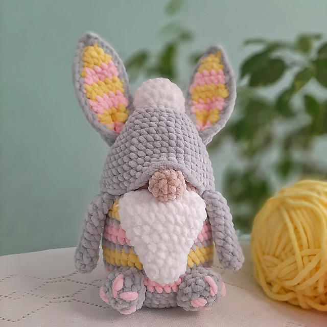 Easter Gnome bunny