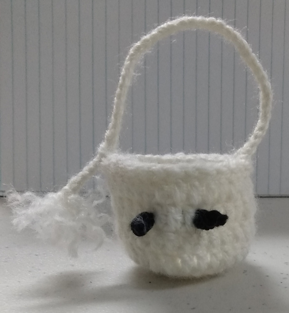 Ghost Basket for Doll