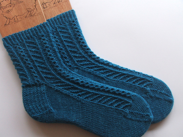 Cornflower Socks