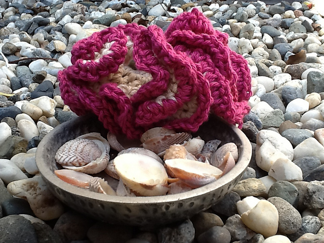 Sea Anemone Bath Puff/Kitchen Scrubbie