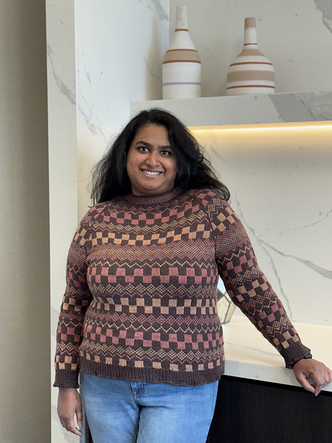 Ravelry: Pixel Pullover pattern by Shruthi Aramandla