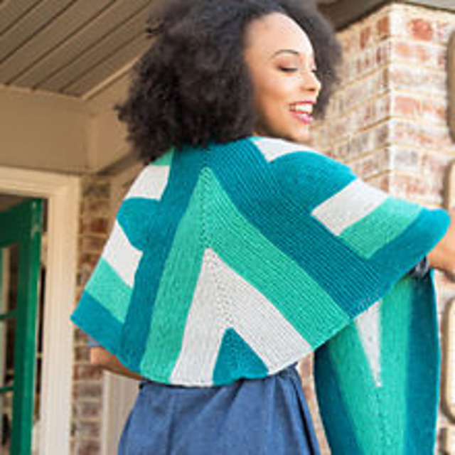 Geometric Shawl
