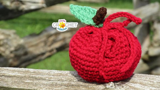 Apple Drawstring Sack