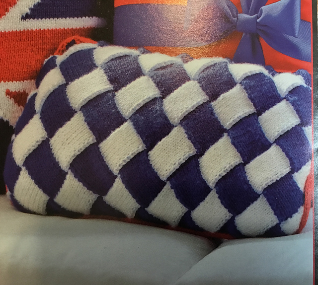 Check Up Brit flag companion pillow