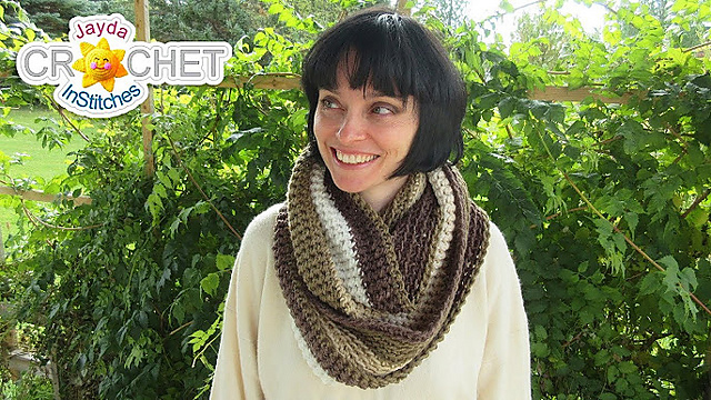 Hot Chocolate Infinity Scarf