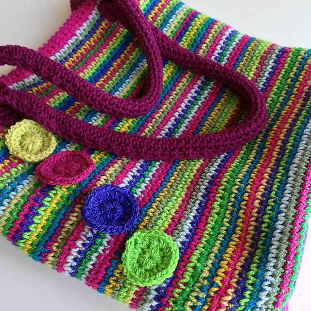 Rainbow tote bag