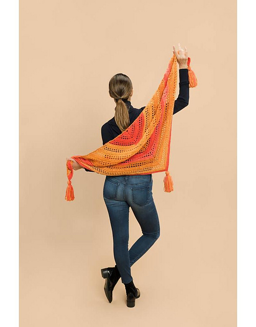 Calore Tassel Shawl