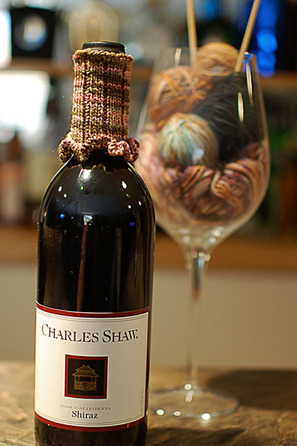 Ruffled Bottle Sleeve