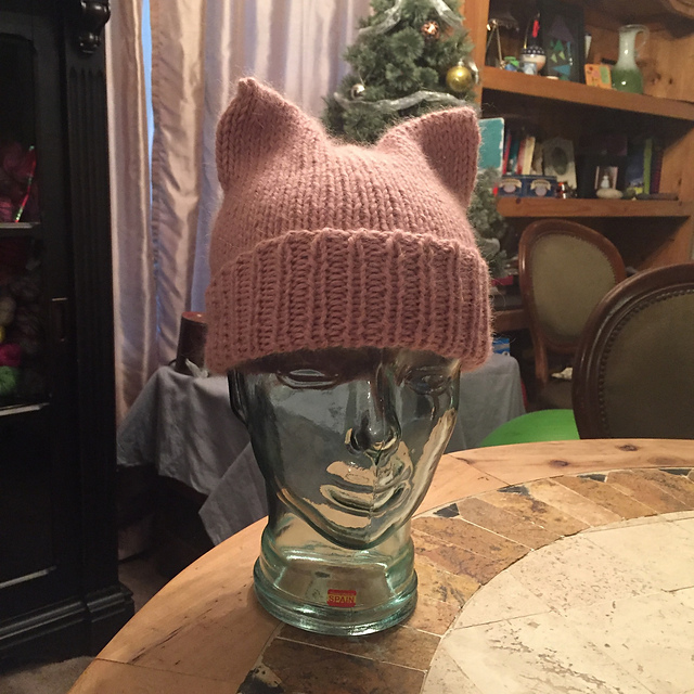 Top down Pussyhat